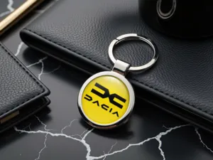 Dacia Porte-clés Designer Look Métal Luxueux